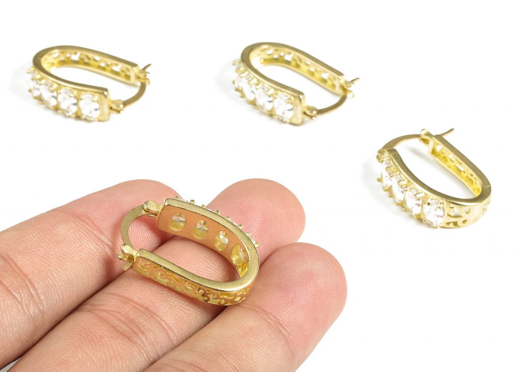 Hinged Hoops earring findings