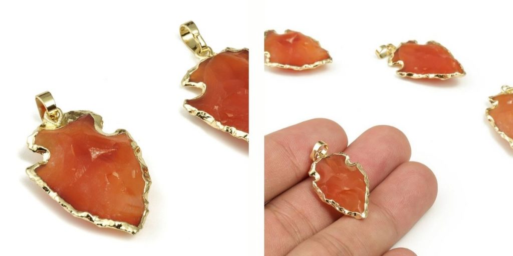 Carnelian gemstone