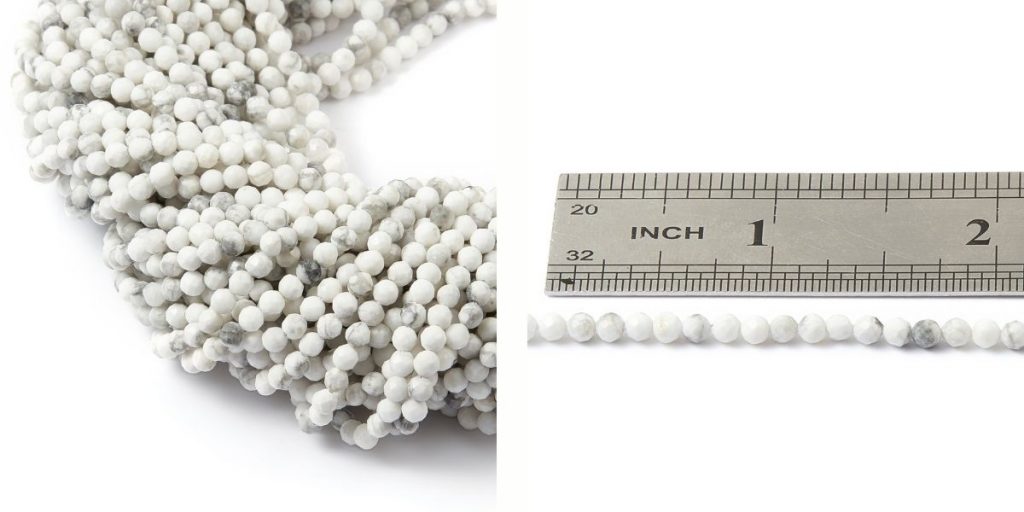 howlite gemstone beads